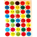 Set Stickere multicolore smile Folie 40 buc